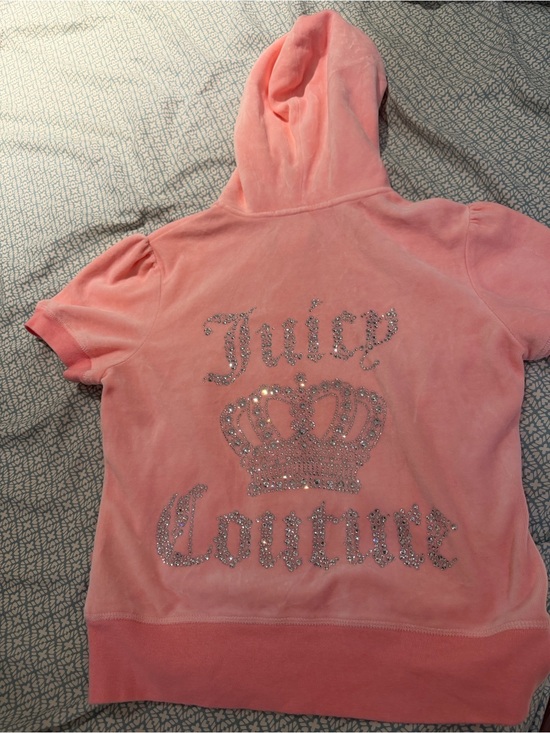 Jackets & Blazers - Soft Pink Short-Sleeve Hooded Zip-Up jacket